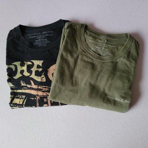 Lot of 2 Gordon & Smith S/S T Shirts Sz M